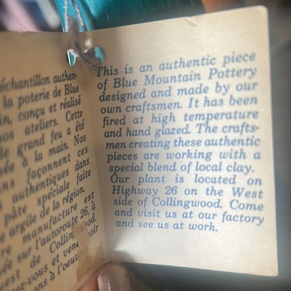 Vintage Canadian Blue Mountain Pottery Duck pair - Picture 5 of 9